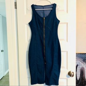 SOLD VINTAGE GEM!!! Denim dress